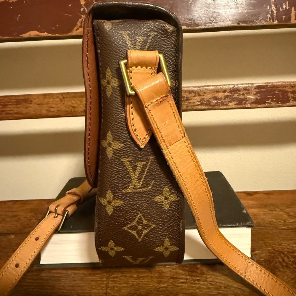 Louis Vuitton Monogram St. Cloud GM Crossbody Bag Purse Vintage LV Brown - Picture 4 of 16